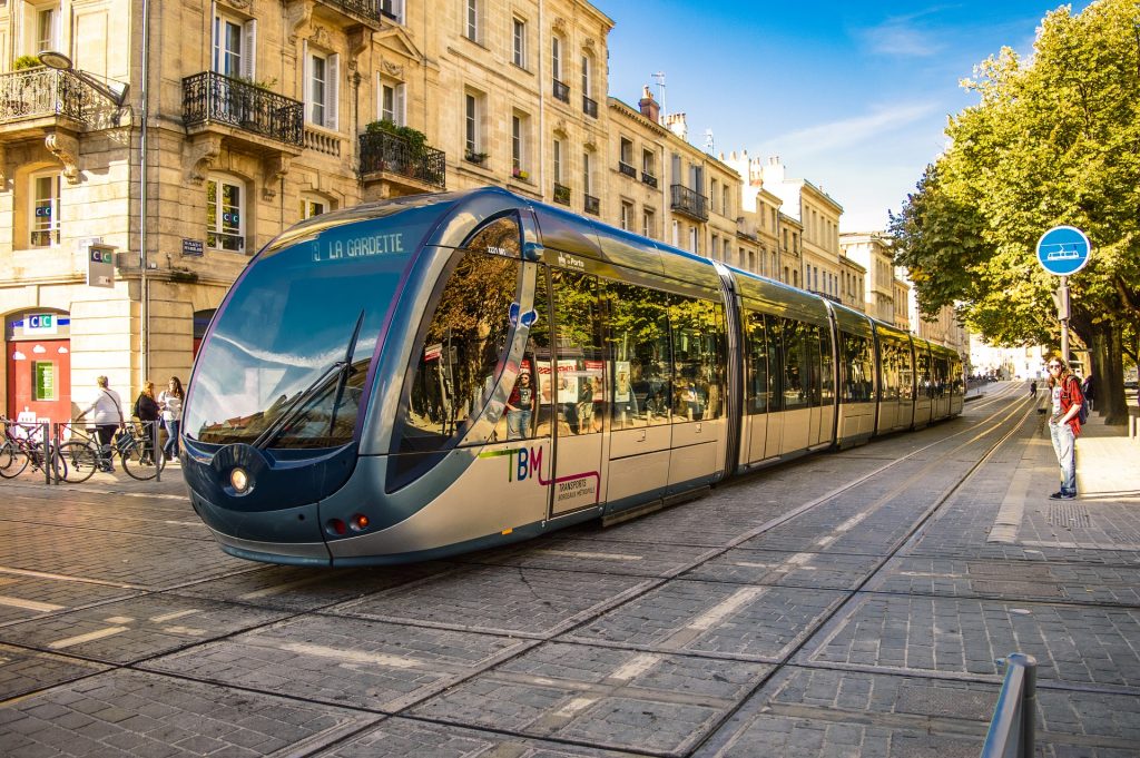 Getting around Bordeaux by tram is quick and easy