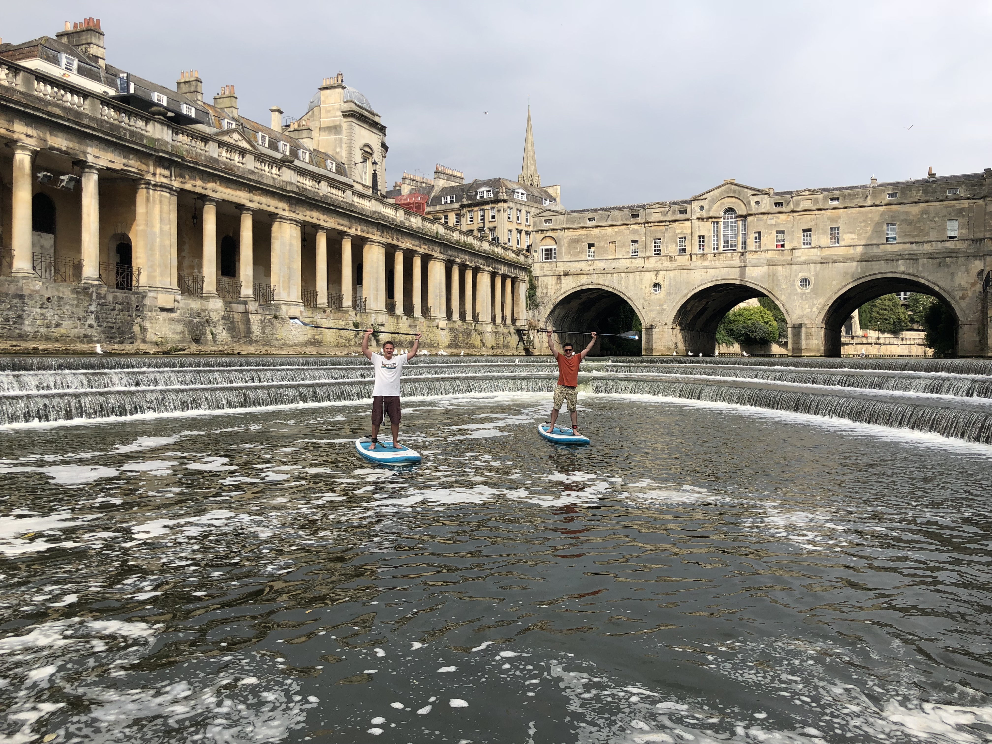 We enjoyed a SUP experience as part of our 48 hours in Bath