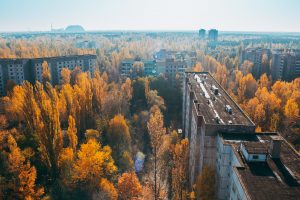 Pripyat, abandoned city in Ukraine