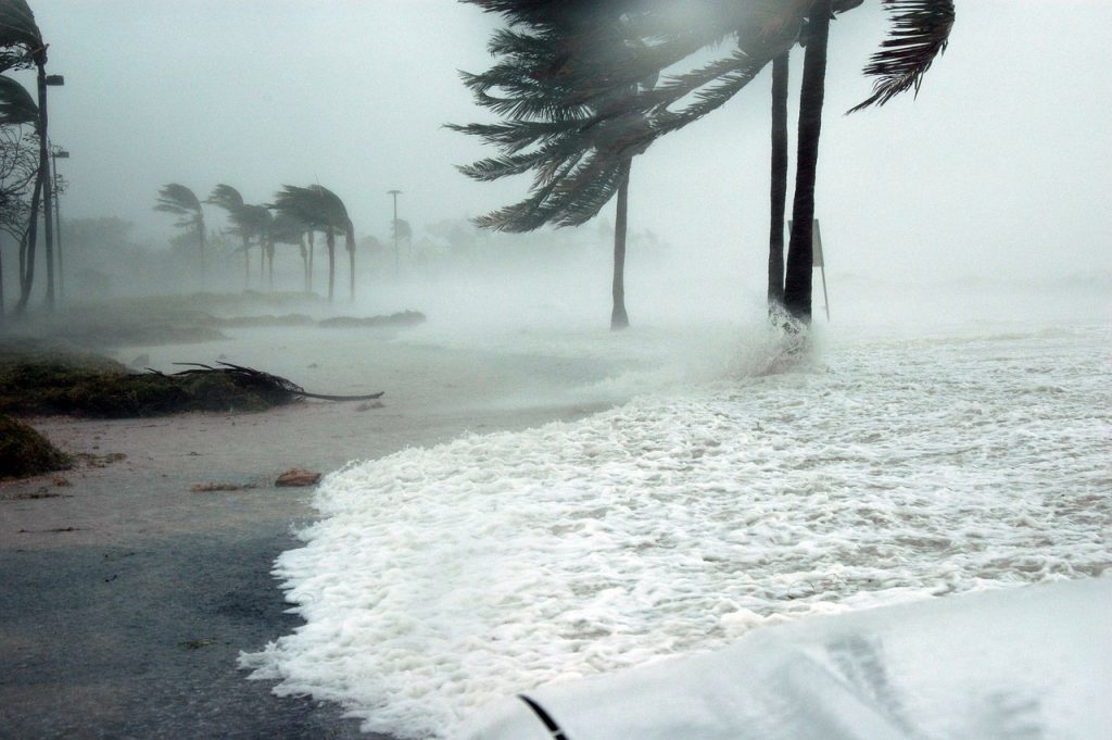 Hurrican strike, not the best for travelling