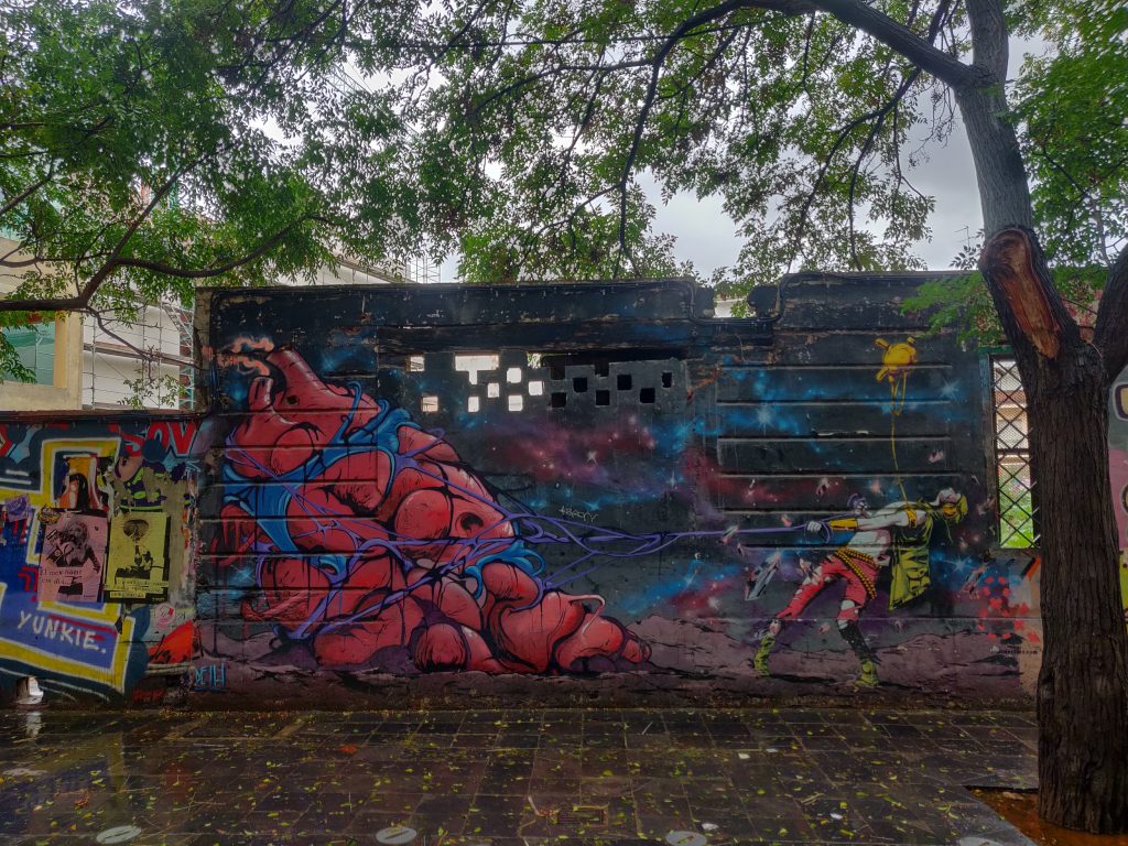 Street art in El Carmen, Valencia