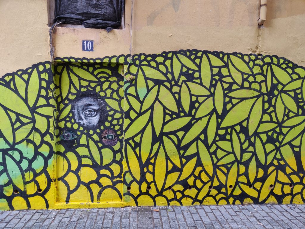 Make sure to check out the street art when spending 48 hours in Valencia