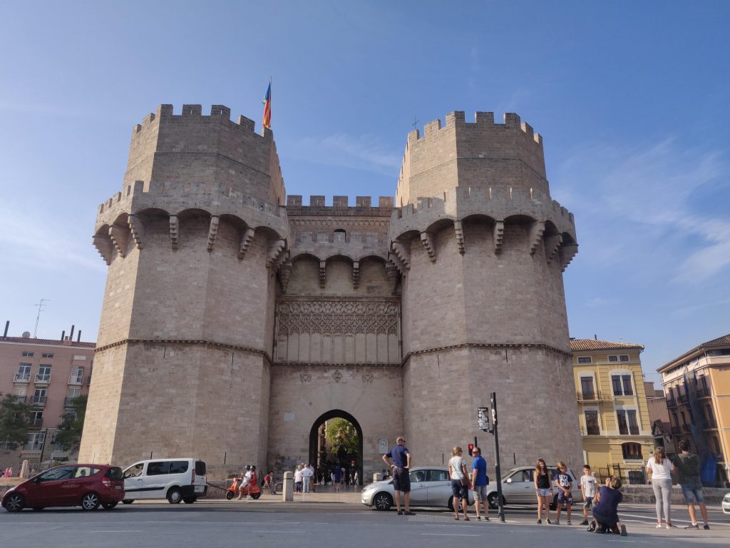 Torres de Serranos in Valencia