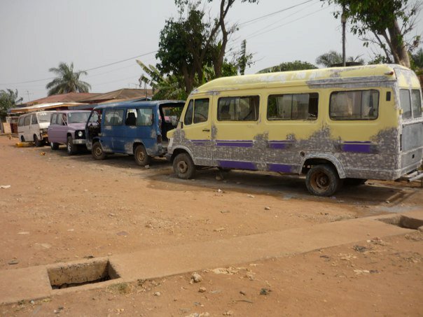 Tro Tros, the main form of public transport in Ghana