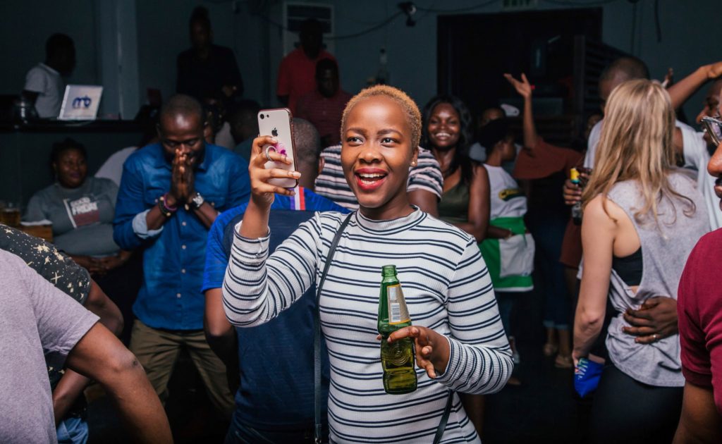 The party gets wild in Accra, Ghana