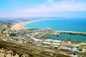 A view of Agadir, Morocco
