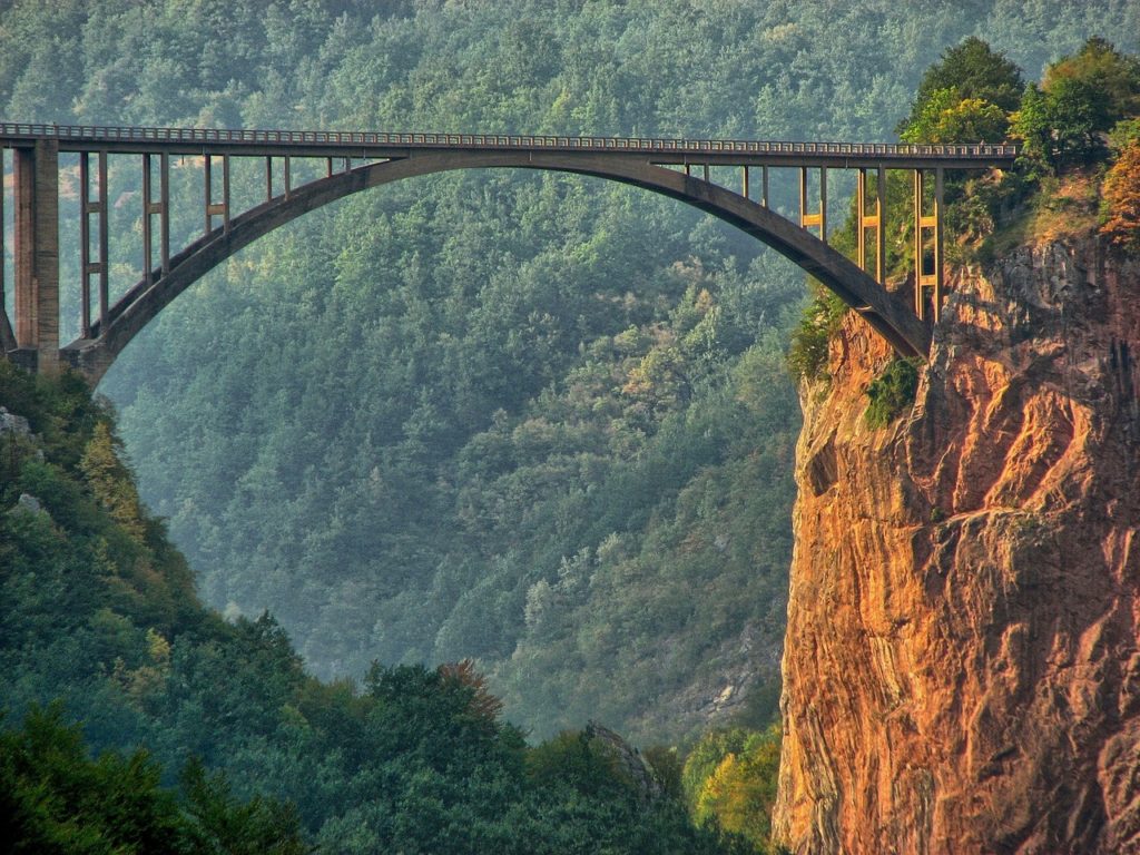 Tara Gorge in Montenegro