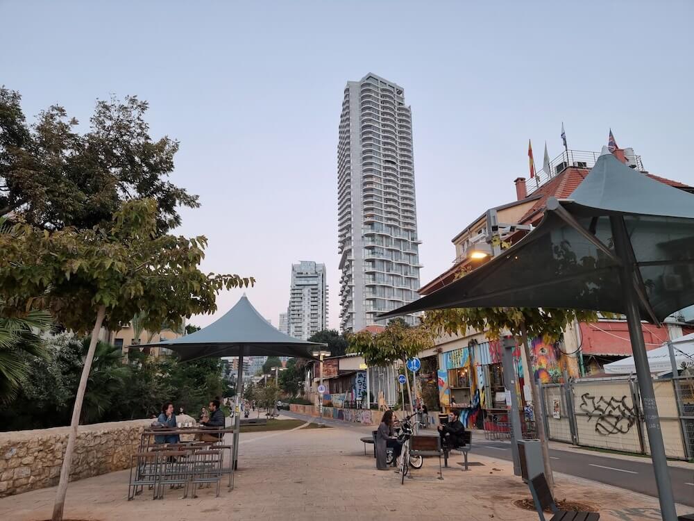 The railway park Tel Aviv, Israel